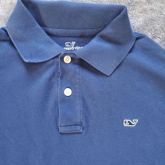 Vineyard Vines Boys' Long-Sleeve Surf Polo Size XL (18) - Picture 5 of 8